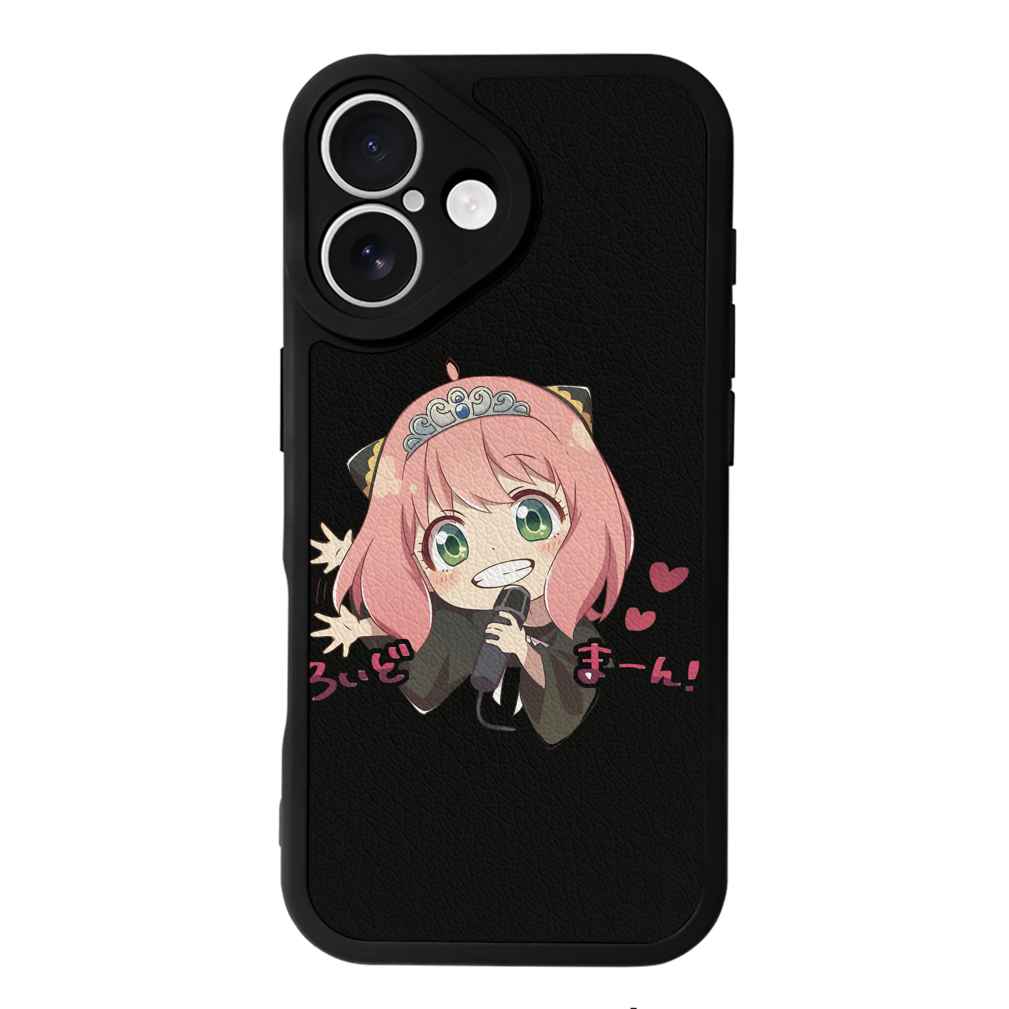 （画像用） SPY×FAMILY间谍家家酒 【iPhone 16シリーズ対応】シリコンスマホケース（レザー調） 材質：シリコン